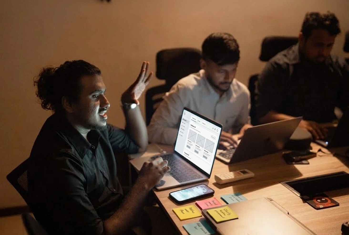 Interface utilisateur de gestion de projet